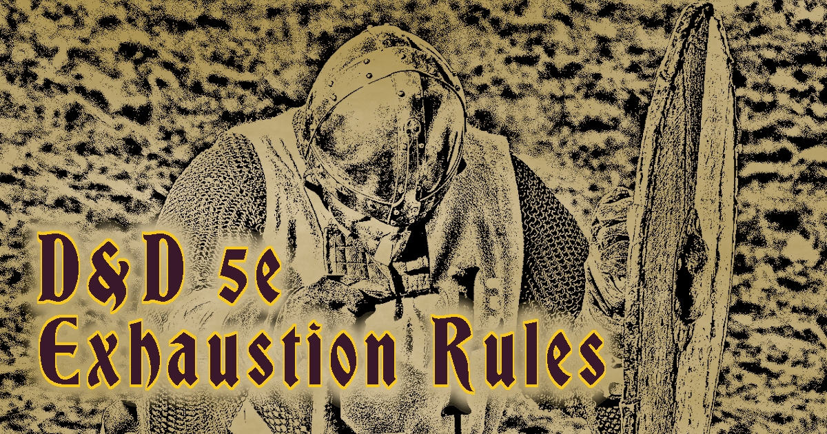 Exhaustion 5e